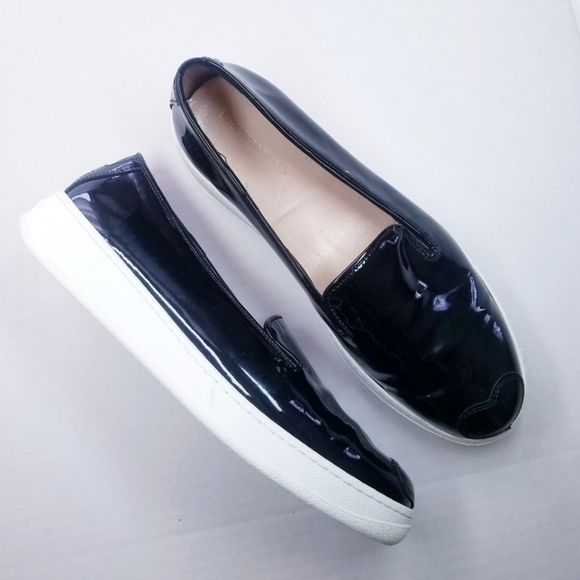 🌸 Katie Grand Hogan | Patent Leather Black Flats, size 7 - Picture 2 of 10